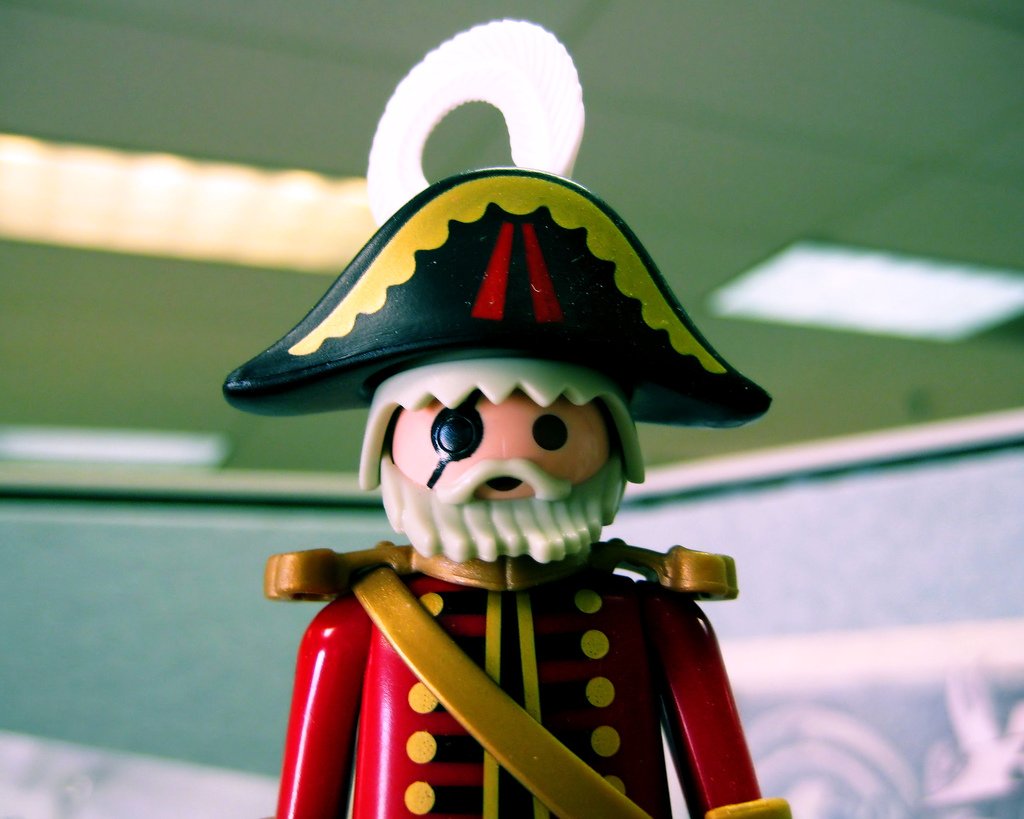 The Boat Captain pirate like figurine