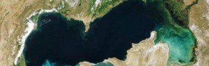 Caspian Sea from above