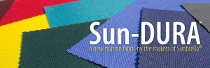 Carver's Sun-DURA fabric swatches