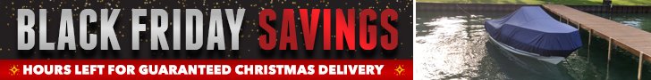 Carver Boat Covers Black Friday and Cyber Monday Sale!