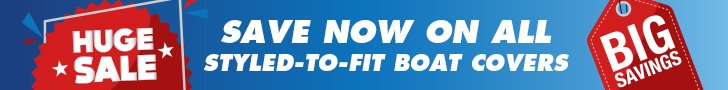 Black Friday Sale - 10% off Carver Styled to Fit boat covers