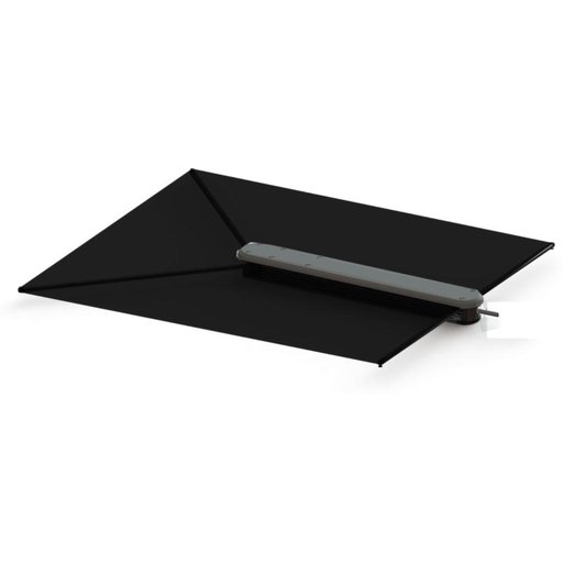 TACO ShadeFin® with Black Fabric, Bag & Fixed Rod Holder Mount Kit