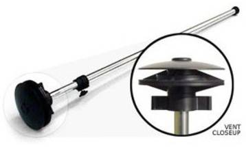 Vented Boat Cover Support Pole - Thumbnail