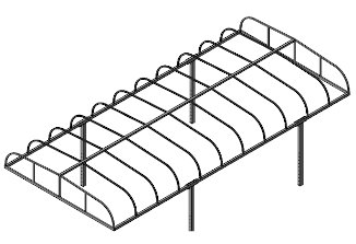 Shoreline Frame Line Art