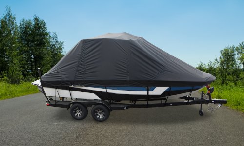 Carver Over the Tower Custom Boat Cover