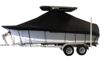 Custom Under the T-Top Cover Installed on a Boat
