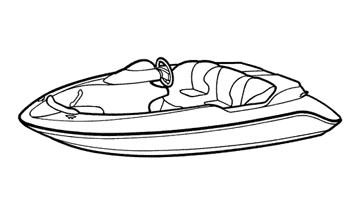 Illustration of a Jet Boat