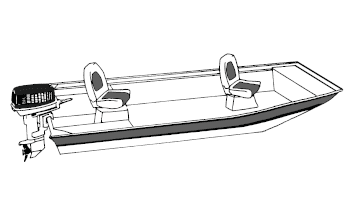 Illustration of a Jon Boat - Open Series