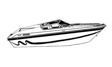 Illustration of a Performance Style Boat