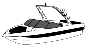 Covers for Boats with Towers, Hard Tops, T-Tops And Radar Arch